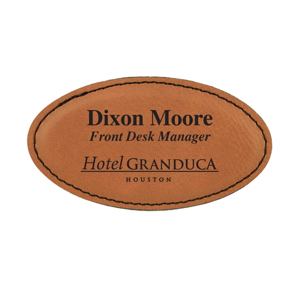 Oval badge with a magnetic backing.... from ASI 59080 Halls & Company