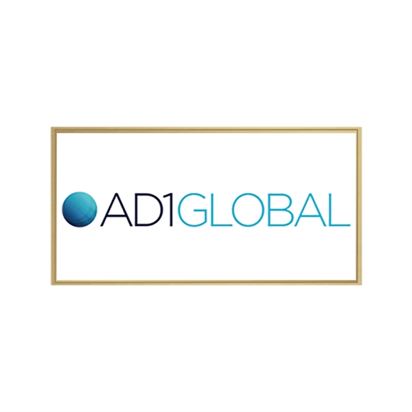 Lapel pin with a laminated insert and a military clutch backing.... from ASI 59080 Halls & Company