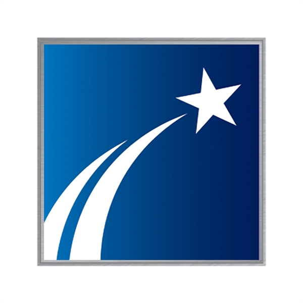 Lapel pin with a laminated insert and a military clutch backing.... from ASI 59080 Halls & Company