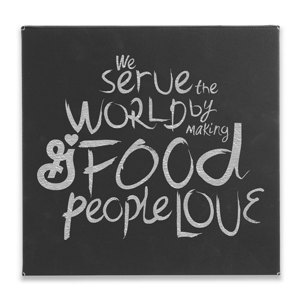 Leatherette wall decor with a sawtooth hanger.... from ASI 59080 Halls & Company