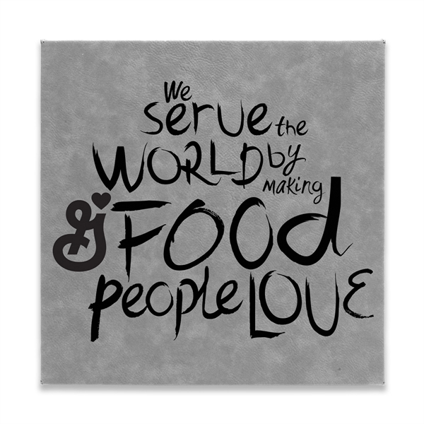 Leatherette wall decor with a sawtooth hanger.... from ASI 59080 Halls & Company