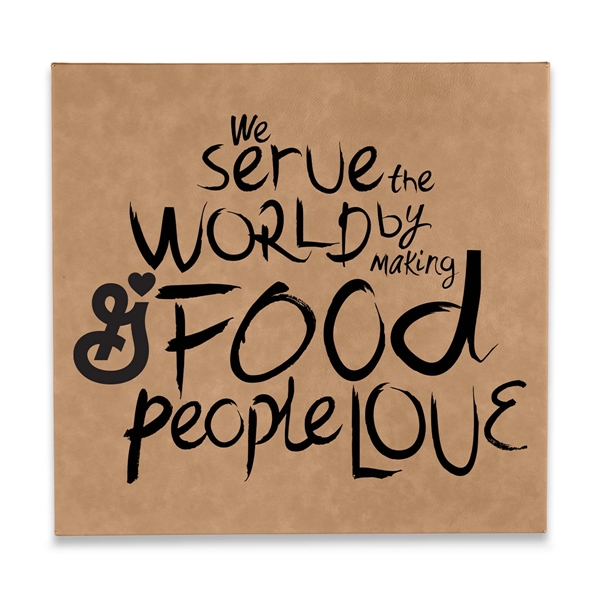 Leatherette wall decor with a sawtooth hanger.... from ASI 59080 Halls & Company