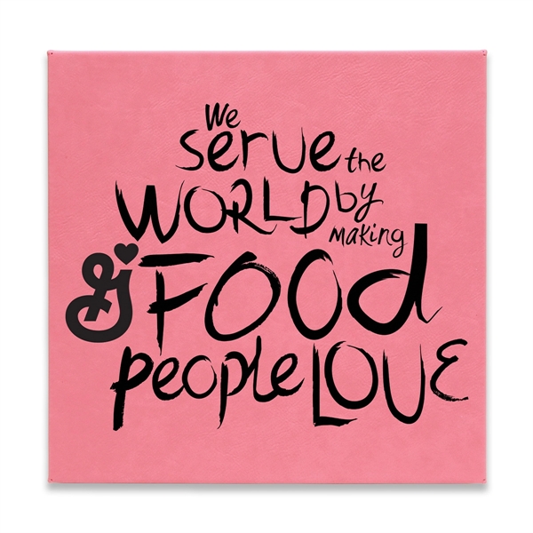 Leatherette wall decor with a sawtooth hanger.... from ASI 59080 Halls & Company