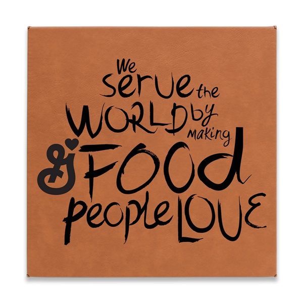 Leatherette wall decor with a sawtooth hanger.... from ASI 59080 Halls & Company