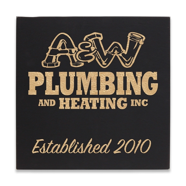 Leatherette wall decor with a sawtooth hanger.... from ASI 59080 Halls & Company