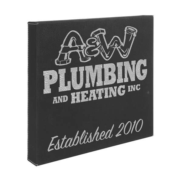 Leatherette wall decor with a sawtooth hanger.... from ASI 59080 Halls & Company