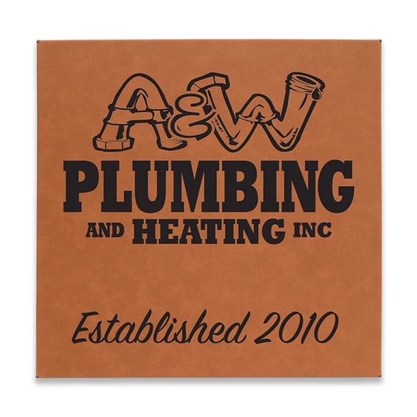 Leatherette wall decor with a sawtooth hanger.... from ASI 59080 Halls & Company