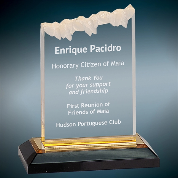 Gold Frosted Impress Acrylic... from ASI 72657 Active Life Promo / Apres Ski