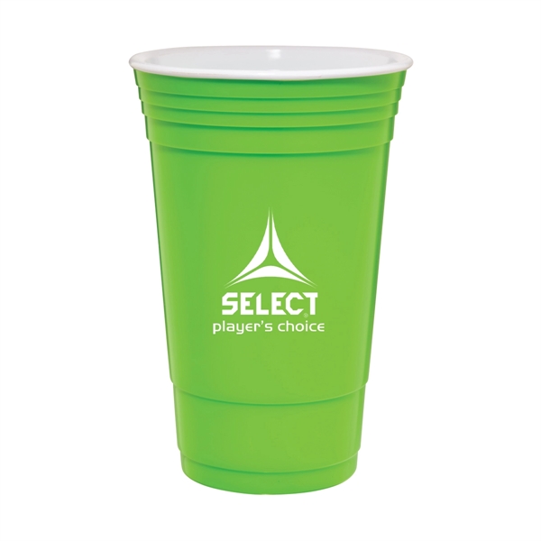 16 ounce double-wall insulated plastic stadium cup. Made in the USA.... from ASI 63549 Jornik Manufacturing Corp / Jornik