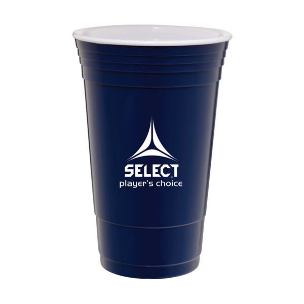 16 ounce double-wall insulated plastic stadium cup. Made in the USA.... from ASI 63549 Jornik Manufacturing Corp / Jornik