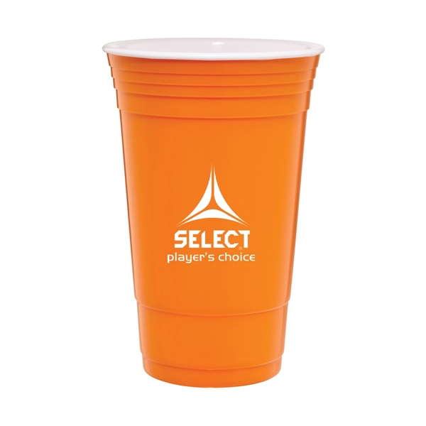 16 ounce double-wall insulated plastic stadium cup. Made in the USA.... from ASI 63549 Jornik Manufacturing Corp / Jornik