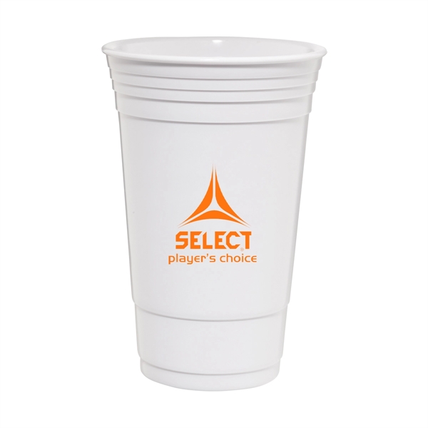 16 ounce double-wall insulated plastic stadium cup. Made in the USA.... from ASI 63549 Jornik Manufacturing Corp / Jornik