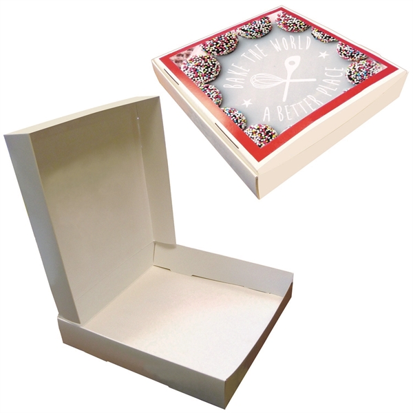 White Square high gloss gift box... from ASI 67620 Lion Circle Corp / Lion/Circle