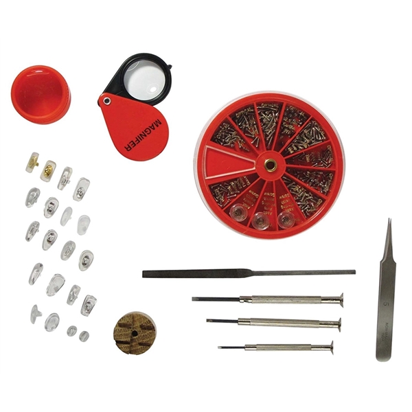 Watch & Eyeglass Repair Kit, 250 Pieces of Tools... from ASI 36988 Artek USA Inc