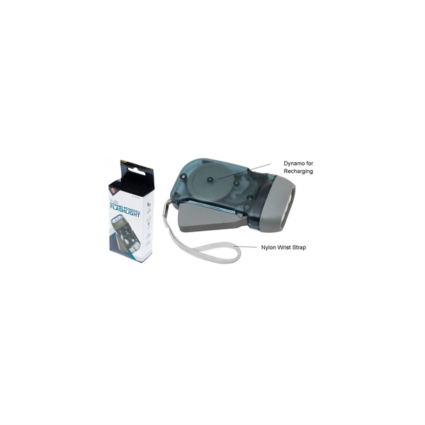 3 LED Dynamo Powered Flashlight... from ASI 36988 Artek USA Inc