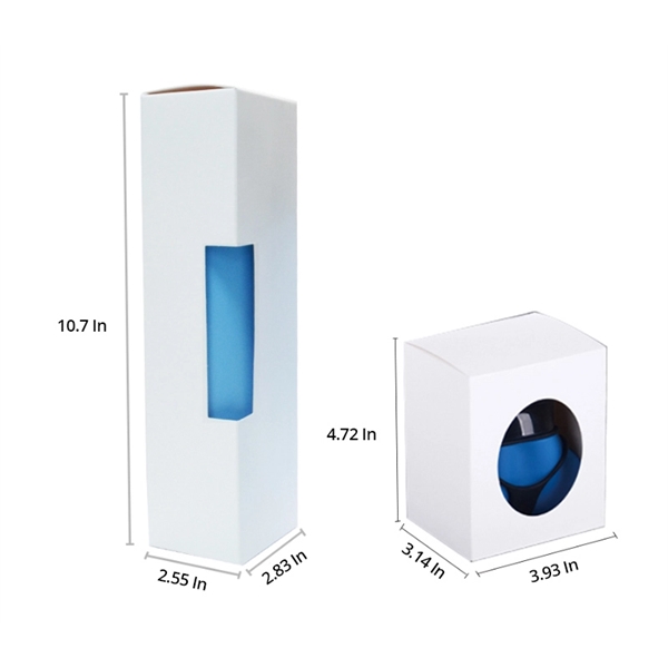 20 ounce foldable silicone bottle with strap and drinking spout.... from ASI 37218 Athena Promo (tm)