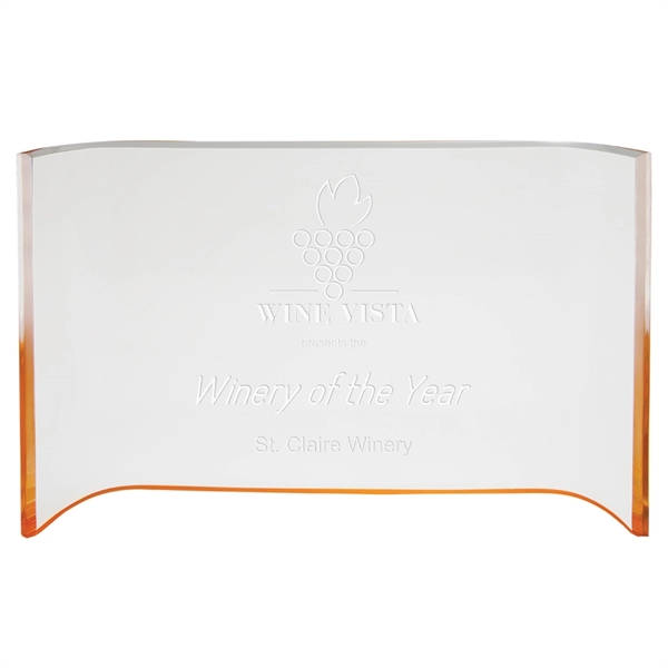 Gold Acrylic Crescent... from ASI 72657 Active Life Promo / Apres Ski