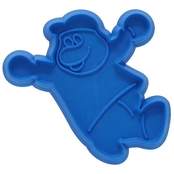 3" x 3" plastic custom shaped cookie press. FDA approved and... from ASI 59683 Harco Enterprises LTD / Harco Enterprises