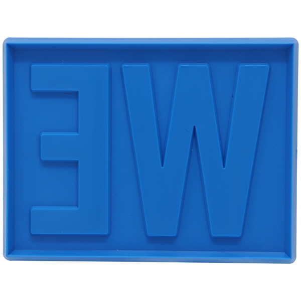 3" x 3" plastic custom shaped cookie press. FDA approved and... from ASI 59683 Harco Enterprises LTD / Harco Enterprises