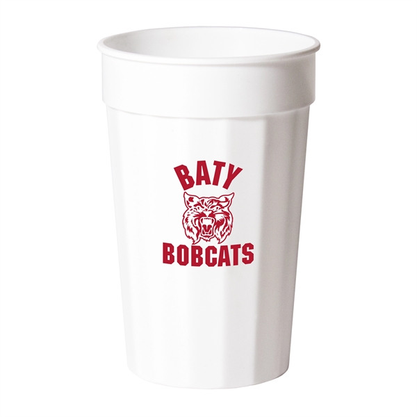 Tall 22 oz. fluted colored stadium cup.... from ASI 88200 TK Sorg's - A Div of Arch Promo Group, LLC / PETITE