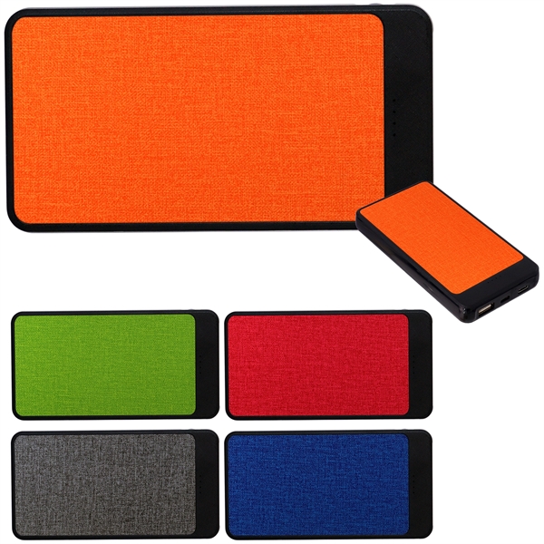 UL HEATHER HIGH DENSITY RAV POWER BANK... from ASI 30208 A P Specialties / AP Specialties