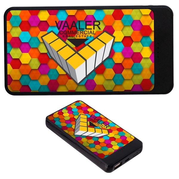 UL FULL COLOR HIGH DENSITY RAV POWER BANK... from ASI 30208 A P Specialties / AP Specialties