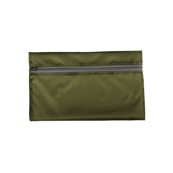 ZIP FRONT POUCHES RIPSTOP - LEFT OF CENTER - Large 10"... from ASI 74710 Numo