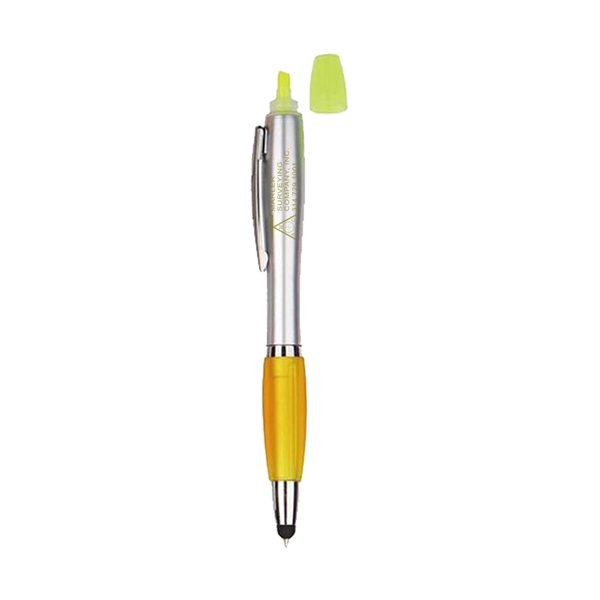 Multifunction Stylus Pen with Highlighter... from ASI 31517 Admart Products / Admart Line