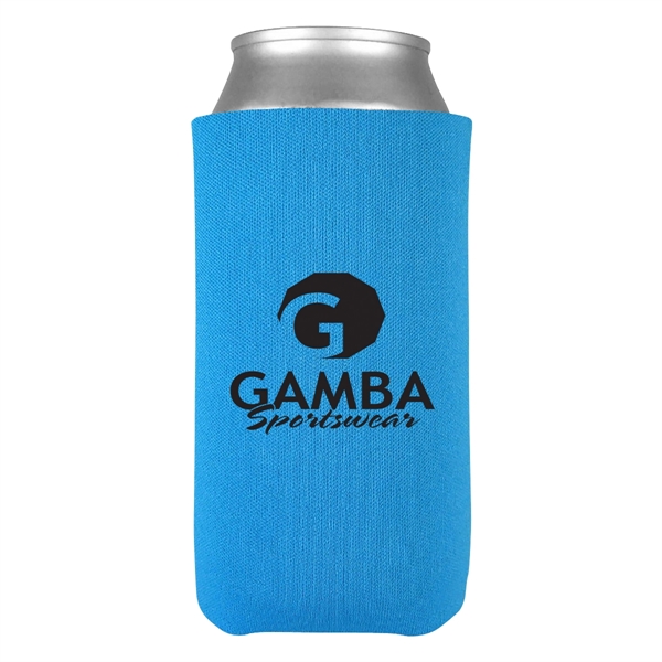 Foam can holder that folds flat... from ASI 61125 Hit Promotional Products / Hit®