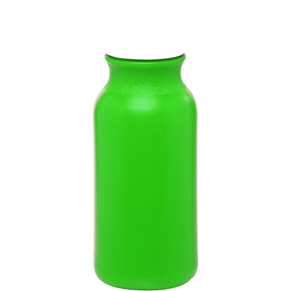 Water bottle made of high density polyethylene with ridged cap and... from ASI 39552 BEL Promo