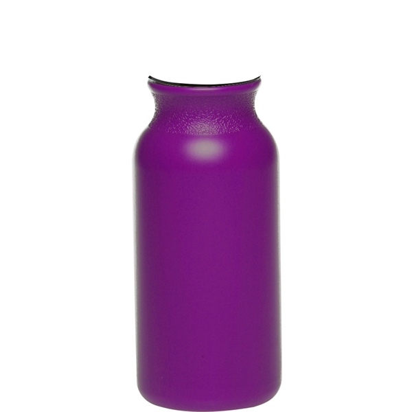 Water bottle made of high density polyethylene with ridged cap and... from ASI 39552 BEL Promo