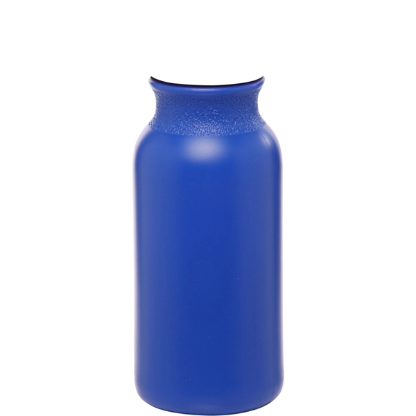Water bottle made of high density polyethylene with ridged cap and... from ASI 39552 BEL Promo