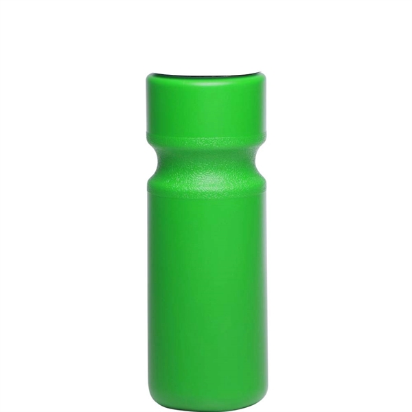 Plastic water bottle molded from recycled high density polyethylene with a... from ASI 39552 BEL Promo