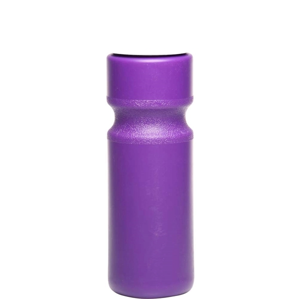 Plastic water bottle molded from recycled high density polyethylene with a... from ASI 39552 BEL Promo