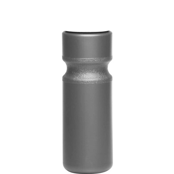 Plastic water bottle molded from recycled high density polyethylene with a... from ASI 39552 BEL Promo