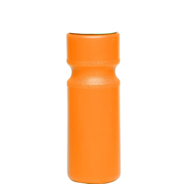 Plastic water bottle molded from recycled high density polyethylene with a... from ASI 39552 BEL Promo