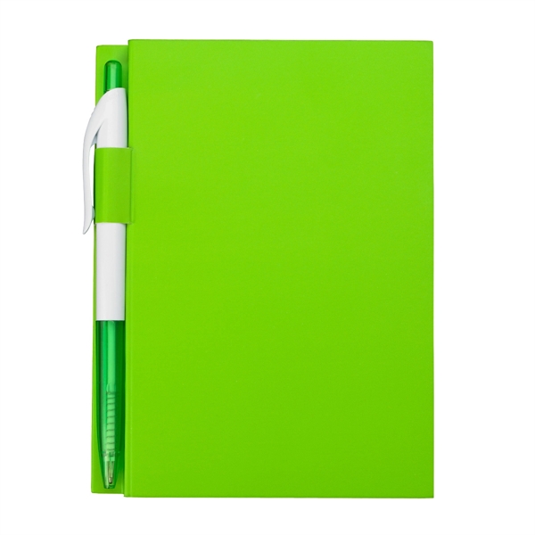 4" x 6" notebook with matching pen.... from ASI 61125 Hit Promotional Products / Hit®