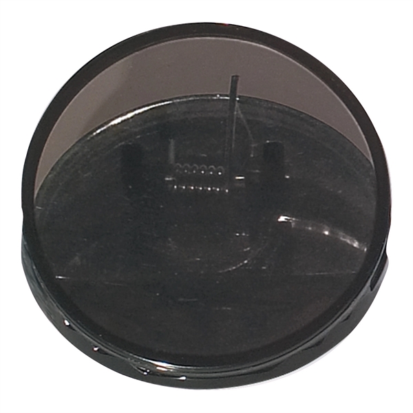 Round shape clip, spring loaded hinge and magnet on back side.... from ASI 61125 Hit Promotional Products / Hit®