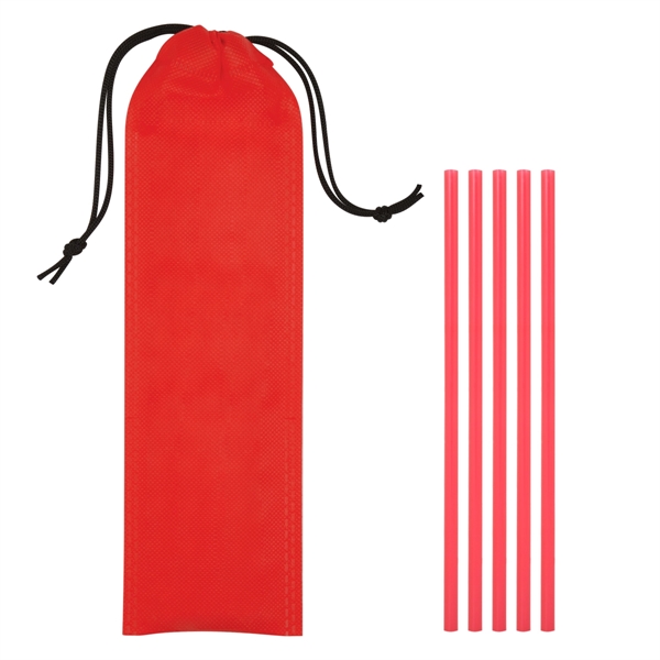 Handcrafted, unique, reusable Joplin straw made of food-grade silicone with a... from ASI 61125 Hit Promotional Products / Hit®