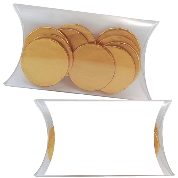 Crystal clear pillow pack with four color process inserted image and... from ASI 61125 Hit Promotional Products