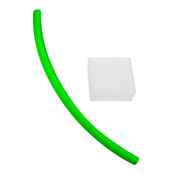 10" straw is made of food-grade silicone is a reusable eco-friendly... from ASI 91411 Toddy Gear