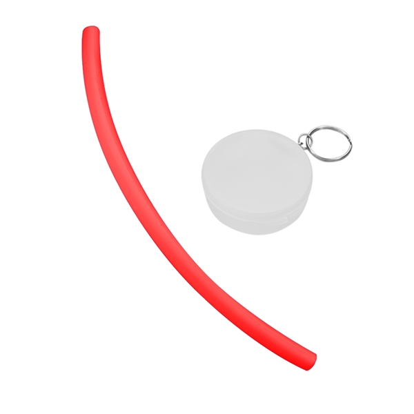 10" straw is made of food-grade silicone and is reusable, reducing... from ASI 91411 Toddy Gear