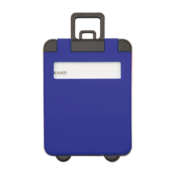 suitcase shaped luggage tag is a fun way to promote your... from ASI 91411 Toddy Gear