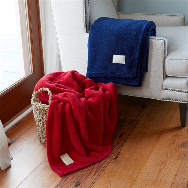 Soft and warm 50" x 60" blanket, 100% polyester.... from ASI 73520 Neet Feet / Kanata Blanket