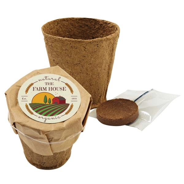 Growables planter made of 100% organic, sustainable, biodegradable spruce wood.... from ASI 63549 Jornik Manufacturing Corp / Jornik