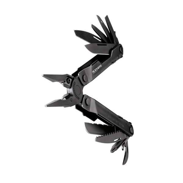 Customize Leatherman, makers of the best USA-Made Multiool. Rebar in Black.... from ASI 46170 Compass Industries Inc