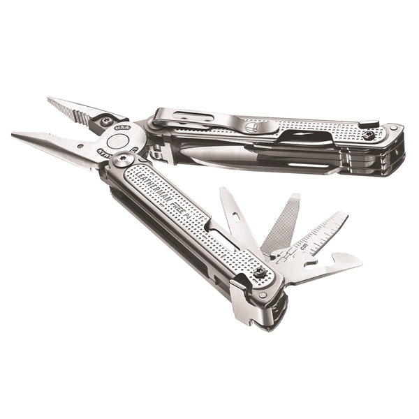 This full sized Multi-tool from the Leatherman Free series, makes for... from ASI 46170 Compass Industries Inc