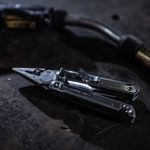 This full sized Multi-tool from the Leatherman Free series, makes for... from ASI 46170 Compass Industries Inc