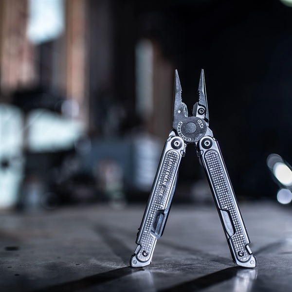 This full sized Multi-tool from the Leatherman Free series, makes for... from ASI 46170 Compass Industries Inc