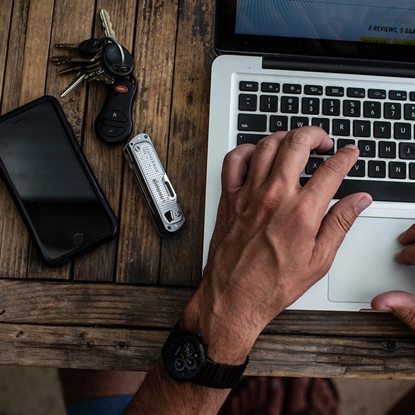 This Pocket Sized Multi-tool from the Leatherman Free series, makes for... from ASI 46170 Compass Industries Inc